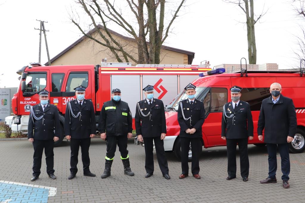 Z OSP Blizanów do OSP Szadek